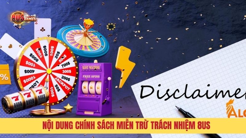 Nội dung chính sách miễn trách tại cổng game